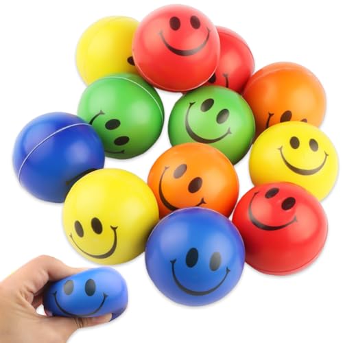 Emoticons Stressball, Schaum Ball Ausdruck,12PCS Anti Stress Spielzeug Bälle,Lächeln Gesicht Bälle,6CM Schaum Stressabbau Bälle Stressabbau Spielzeug für Kindergeburtstag Mitbringsel Emoticons Stressball, Schaum Ball Ausdruck,12PCS Anti Stress Spielzeug Bälle,Lächeln Gesicht Bälle,6CM Schaum Stressabbau Bälle Stressabbau Spielzeug für Kindergeburtstag Mitbringsel von QYJMLH