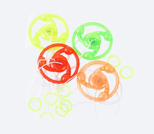 4 Bunte Zugschnur Schwungrad Spielzeug Schwungrad Flashing Leicht Und Tragbar, Unverzichtbar Für Reisen Und Spielen Im Freien Aus 4 Bunte Zugschnur Schwungrad Spielzeug Schwungrad Flashing Leicht Und Tragbar, Unverzichtbar Für Reisen Und Spielen Im Freien Aus von QYKKZAYQ