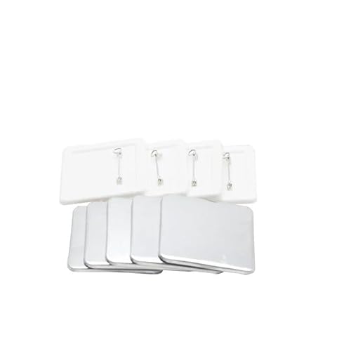 QZCX 100 Sets 50 x 50 mm quadratisches Kühlschrank-Abzeichen, Kühlschrankmagnete, Herstellungsmaterial von QZCX