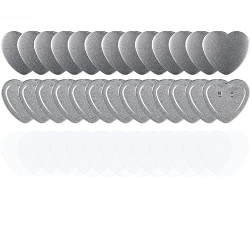 QZCX 100 Stück herzförmige Button-Maker-Teile, 57 mm Metallabzeichen-Button-Maker-Teile DIY Pin-Abzeichen von QZCX