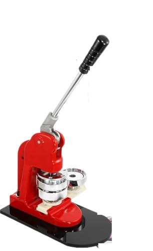 QZCX 100-teiliges Button-Maker-Maschinenset, 25–37 mm Pin-Abzeichenherstellung mit Knopf(37mm) von QZCX