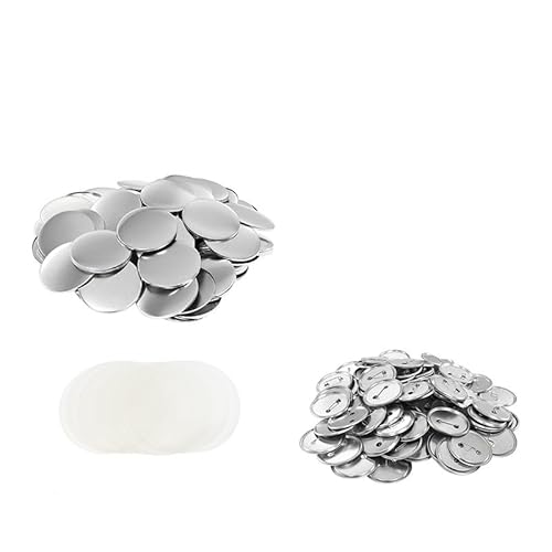 QZCX 100Set Leere Abzeichen Pin Button Maker Herstellung Teile liefert 58mm DIY Button Herstellung von QZCX