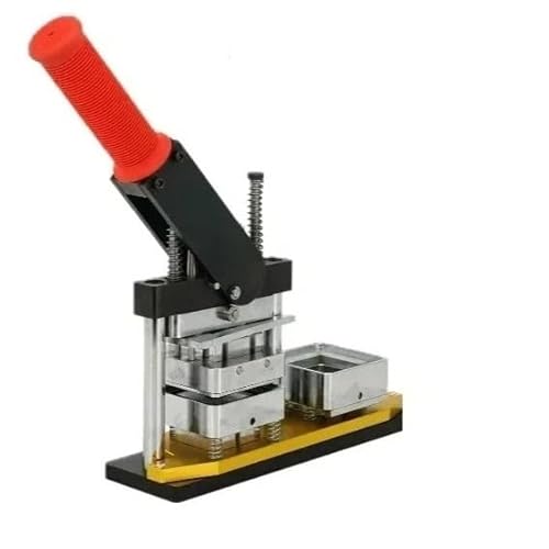QZCX 50x50 Kühlschrank-Foto-Kühlschrankmagnet-Herstellungsmaschine, neues Metallknopf-Quadrat von QZCX