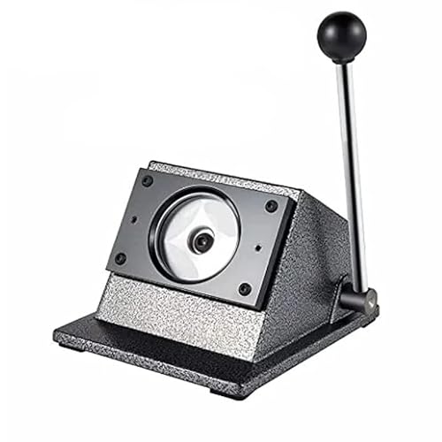 QZCX 58 mm runder Abzeichen-Papierschneider, Locher, Knopfmacher, runder DIY-Knopf-Badge von QZCX