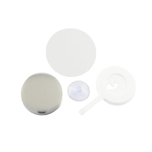 QZCX 58 mm spurloser Saugnapf-Haken, blanko, Abzeichen, Knopfstifte, DIY-Bastelarbeiten, Teilehersteller, Eisenrückseite von QZCX
