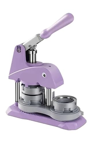 QZCX 58MM Abzeichen Button Maker Maschine Komplettset DIY Abzeichen Maschine Kühlschrank Aufkleber Herstellung Maschine(02) von QZCX