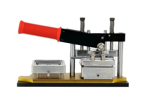 QZCX Beste Maschine zur Herstellung von Kühlschrankmagnetknöpfen, 50 * 50 mm quadratische Maschine zur Herstellung von Kühlschrankmagneten von QZCX