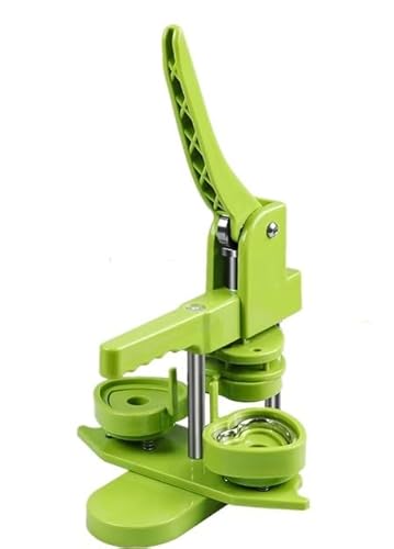 QZCX Herzförmiges Button-Maker-Maschinenset, 44-mm-Pin-Button-Herstellungsmaschine mit 100-teiligem Knopfteil von QZCX