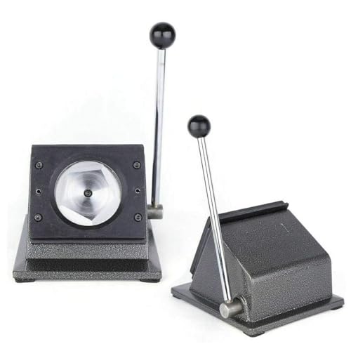QZCX Runder Abzeichen-Papier-Kreisschneider, DIY kreisförmiger Karton-Papierschneider, Werkzeuge for Abzeichen-Button-Maker von QZCX