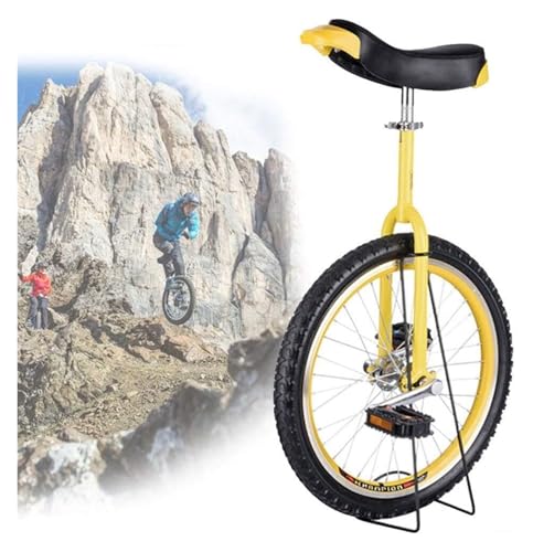 24/20/18/16 Zoll Einrad – rutschfeste Räder for Outdoor-Sport und Fitness – selbstbalancierendes Mountainbike-Fahrrad(Unique Colour,24inches) von QZLNONTK