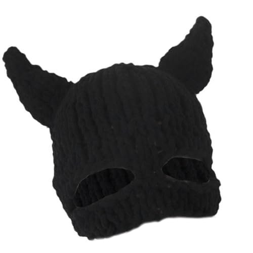Qaonsciug Beliebter Fledermaushut Für Halloween Strickpullover Faceover Caps Cosplay Fledermaus Hornhut Outdoor Aktivität Wanderkappen Qaonsciug Beliebter Fledermaushut Für Halloween Strickpullover Faceover Caps Cosplay Fledermaus Hornhut Outdoor Aktivität Wanderkappen von Qaonsciug