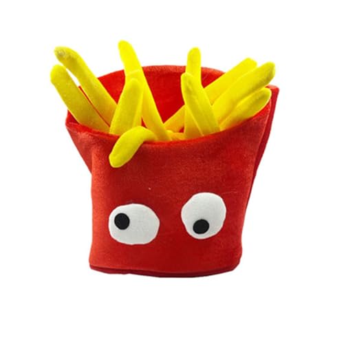 Qaonsciug Halloween French Pommes Pommes Kopfbedeckung Geeignet Für Rollenspiele Kostümpartys Adorkable Hersteller Foods Thema von Qaonsciug
