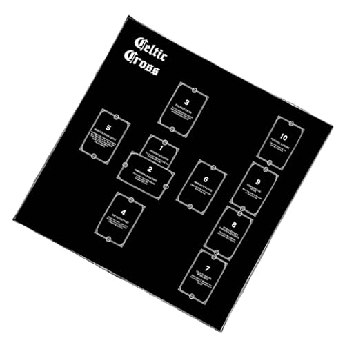 Qaonsciug Stoff Göttisch Kartentisch Stoff Wandteppich Lesungskarte Tarots Tischdecke Altäre Einfach Zu Verwenden. von Qaonsciug
