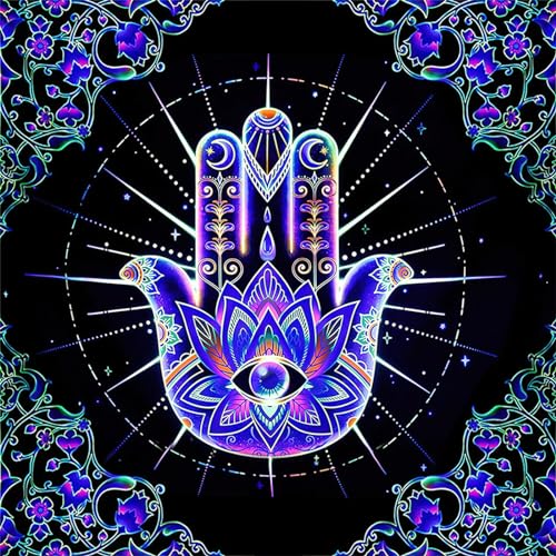 Qaonsciug Tarots Tischdecke Runen Gottesabdecke Orakling Spiele Matte Square Form Pendel Altars Tischtuch von Qaonsciug