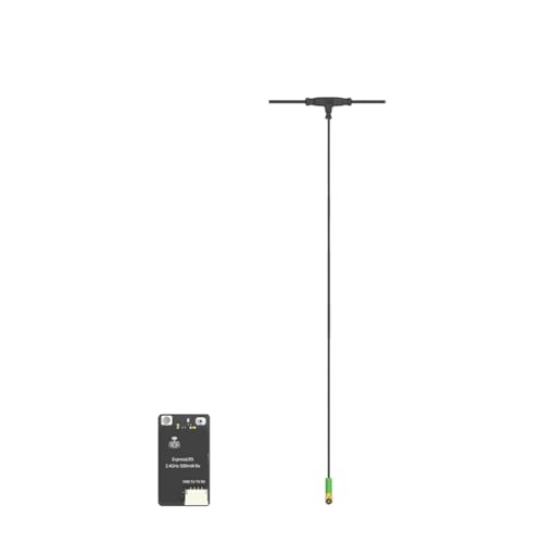 Qbkohphifm ExpressLRS ELRS 2,4 GHz 500 MW RX-Empfänger mit 220 mm Mini-Antenne für RC FPV Racing Drone Qbkohphifm ExpressLRS ELRS 2,4 GHz 500 MW RX-Empfänger mit 220 mm Mini-Antenne für RC FPV Racing Drone von Qbkohphifm