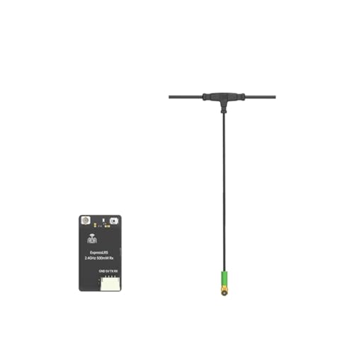 Qbkohphifm ExpressLRS ELRS 2,4 GHz 500 MW RX-Empfänger mit 70 mm Mini-Antenne für RC FPV Racing Drone Qbkohphifm ExpressLRS ELRS 2,4 GHz 500 MW RX-Empfänger mit 70 mm Mini-Antenne für RC FPV Racing Drone von Qbkohphifm
