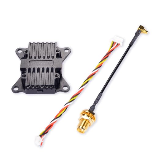 Qbkohphifm FPV-Reisemaschine, 2,5 W Leistung, 4,9 G Frequenz, Geeignet für Lange Reisen, VTX-Bildübertragung, 7, 10 Qbkohphifm FPV-Reisemaschine, 2,5 W Leistung, 4,9 G Frequenz, Geeignet für Lange Reisen, VTX-Bildübertragung, 7, 10 von Qbkohphifm