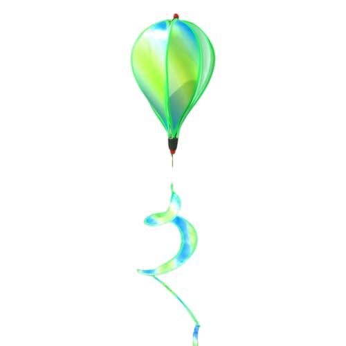 Qbkohphifm Garten-Frühlings-Heißluftballon-Anhänger, Rotierende, Hängedekoration I Qbkohphifm Garten-Frühlings-Heißluftballon-Anhänger, Rotierende, Hängedekoration I von Qbkohphifm