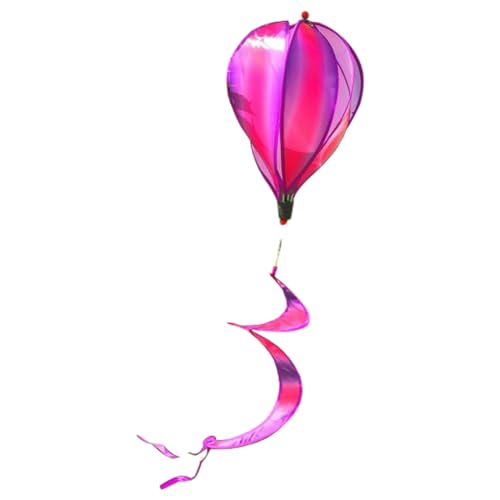 Qbkohphifm Garten-Frühlings-Heißluftballon-Anhänger, Rotierende, Hängende Dekoration F Qbkohphifm Garten-Frühlings-Heißluftballon-Anhänger, Rotierende, Hängende Dekoration F von Qbkohphifm