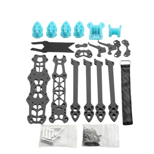 Qbkohphifm Mark4 7 295 mm FPV-Rahmen-KIT für F4/F7 Flugsteuerung Bürstenloser Motorpropeller der Serie 28 für RC-Renndrohne-Blau Qbkohphifm Mark4 7 295 mm FPV-Rahmen-KIT für F4/F7 Flugsteuerung Bürstenloser Motorpropeller der Serie 28 für RC-Renndrohne-Blau von Qbkohphifm