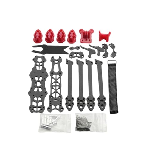 Qbkohphifm Mark4 7 295 mm FPV-Rahmen-KIT für F4/F7 Flugsteuerung Bürstenloser Motorpropeller der Serie 28 für RC-Renndrohne-Rot Qbkohphifm Mark4 7 295 mm FPV-Rahmen-KIT für F4/F7 Flugsteuerung Bürstenloser Motorpropeller der Serie 28 für RC-Renndrohne-Rot von Qbkohphifm