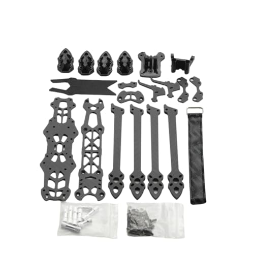 Qbkohphifm Mark4 7 295 mm FPV-Rahmen-KIT für F4/F7 Flugsteuerung Bürstenloser Motorpropeller der Serie 28 für RC-Renndrohne-Schwarz Qbkohphifm Mark4 7 295 mm FPV-Rahmen-KIT für F4/F7 Flugsteuerung Bürstenloser Motorpropeller der Serie 28 für RC-Renndrohne-Schwarz von Qbkohphifm