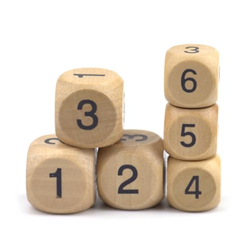 10 PCs Holz Würfel Mit Runden Ecken Sechsseitig Dices Tischspiel Dices 1-6 Nummeriertes Dices Brettspiel Spannung Für Party Für Party 10 PCs Holz Würfel Mit Runden Ecken Sechsseitig Dices Tischspiel Dices 1-6 Nummeriertes Dices Brettspiel Spannung Für Party Für Party von Qcbuegof