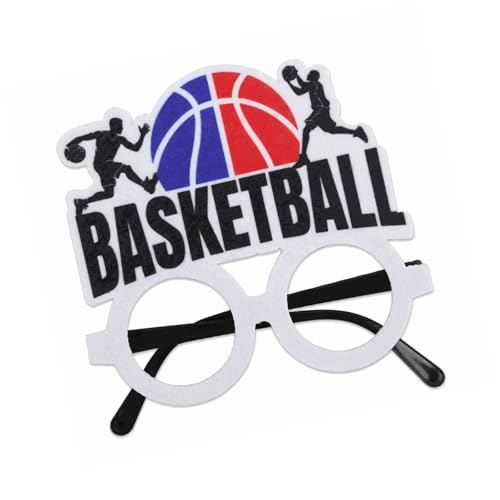 Basketball Brille Lustige Dekorative Brille Themenrahmen Geburtstagsfeier Zubehör Thema Basketball Basketball Brille Lustige Dekorative Brille Themenrahmen Geburtstagsfeier Zubehör Thema Basketball von Qcbuegof