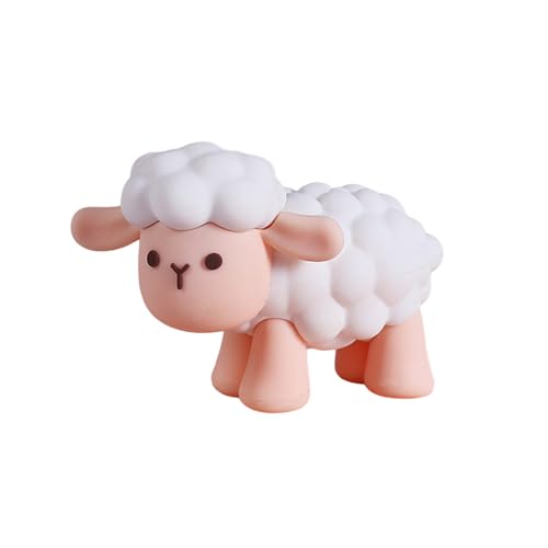 Bauernhoftier-Kuchenfigur mit Lamm, Ponie, Huhn, Ente für Kindergeburtstag, Kuchendekoration, handgefertigte Kuchendekorationen von Qcbuegof