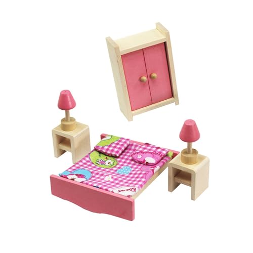 Esszimmer-Figur, realistische Vintage-Lebensszene, Puppenhaus, Spieleinrichtung für Schlafzimmer, Esszimmer, Miniatur-Holzmöbel Esszimmer-Figur, realistische Vintage-Lebensszene, Puppenhaus, Spieleinrichtung für Schlafzimmer, Esszimmer, Miniatur-Holzmöbel von Qcbuegof