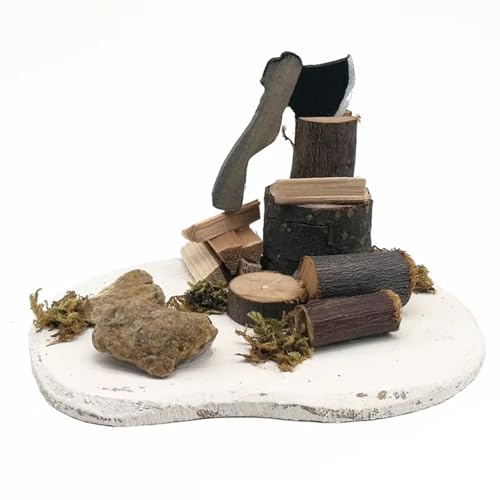 Gartenmöbel-Ornament, künstliche Minis-Holzschneide-Szene für Puppenhäuser, Zubehör, Heimlandschaftsdekorationen, Puppenhäuser, Dekorationen, Zubehör Gartenmöbel-Ornament, künstliche Minis-Holzschneide-Szene für Puppenhäuser, Zubehör, Heimlandschaftsdekorationen, Puppenhäuser, Dekorationen, Zubehör von Qcbuegof