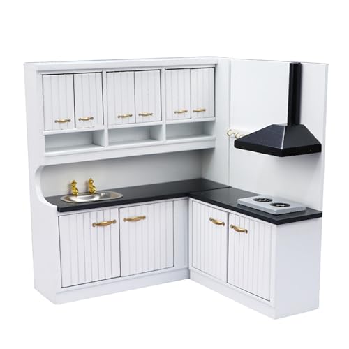 Küchenschrank Miniatur Möbel Modell Zubehör Rollenspiel Einrichtungsset für Küche Puppenhäuser Miniatur Holzmöbel Miniatur Puppenhäuser Möbel für Puppenhäuser Küchenschrank Miniatur Möbel Modell Zubehör Rollenspiel Einrichtungsset für Küche Puppenhäuser Miniatur Holzmöbel Miniatur Puppenhäuser Möbel für Puppenhäuser von Qcbuegof