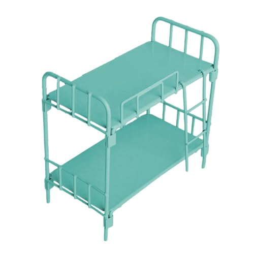 Miniatur-Etagenbett im Maßstab 1:12 mit Leiter für Puppenhäuser, Dekoration, robustes, platzsparendes Design Miniatur-Etagenbett im Maßstab 1:12 mit Leiter für Puppenhäuser, Dekoration, robustes, platzsparendes Design von Qcbuegof