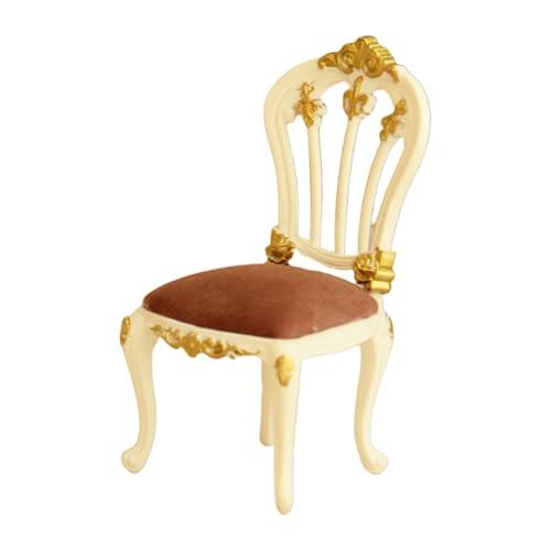 Präziser Geschnitzter Stuhl Sitz Für Puppenhäuser Figuren Flexible Plastik Figur Essmöbel Elegant Look Miniaturstuhl Präziser Geschnitzter Stuhl Sitz Für Puppenhäuser Figuren Flexible Plastik Figur Essmöbel Elegant Look Miniaturstuhl von Qcbuegof