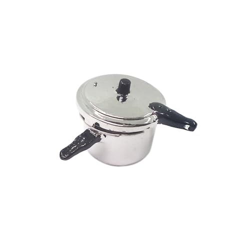 Qcbuegof 1:12 Skala Küchengeschirr Schnellkochtier Vor Play Kinderkochgeschirr Küche Realistische Dollhouses Cooking Cookware Miniatur Cookware Qcbuegof 1:12 Skala Küchengeschirr Schnellkochtier Vor Play Kinderkochgeschirr Küche Realistische Dollhouses Cooking Cookware Miniatur Cookware von Qcbuegof