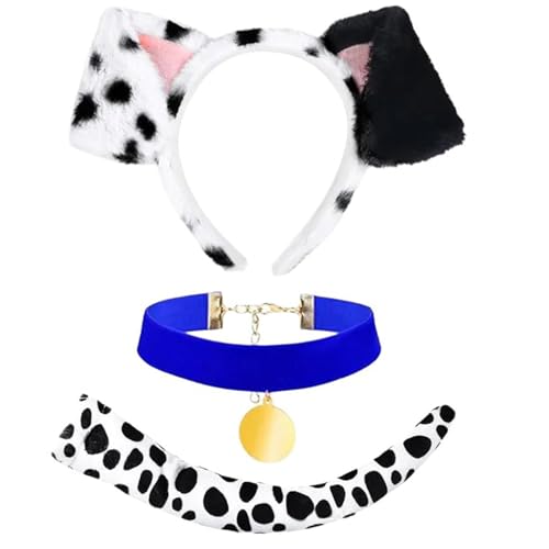 Qcbuegof 3pcs Halloween Hund Dress Up Kostüm Set Kinderkostümzubehör Für Kinder Erwachsene Cosplay Geburtstag Halloween Hundekleidung von Qcbuegof