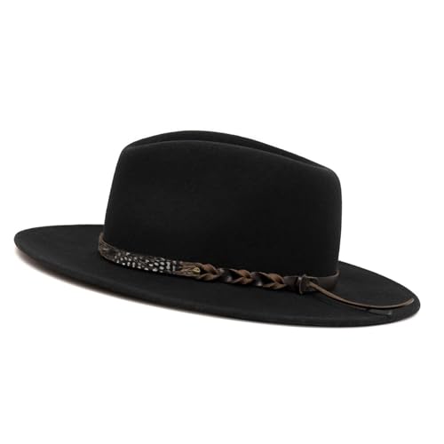 Qcbuegof Beliebte Trilbies Für Männliche Weibliche Bühnenshow Kopfbedeckung Maskeraden Party Gentleman Carnivals Party Kopfbedeckung Party von Qcbuegof