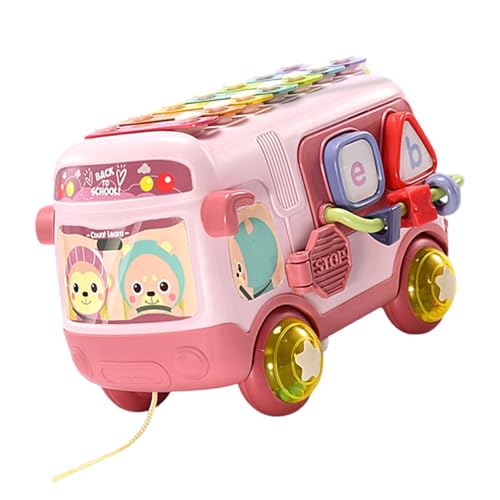 Qcbuegof Busform Percussion Instrumente Bildung Musical Xylophon Lernspielzeug Spaß Xylophon Spielzeug Für Kleinkinder Xylophonspielzeug Für Baby von Qcbuegof