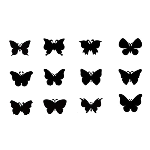 Qcbuegof Butterfly Scratch Malerei Papier Für Kinder Kratzer Malerei Regenbogen Skizze Lesezeichen Basteln Kratzbilder 48pcs Scratch Arts Malerei Kits von Qcbuegof