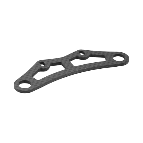 Qcbuegof Fernbedienungsauto Stoßfängerplattform Für 1/10 TA08 Modell Fernbedienungsfahrzeuge Crawler Enthusiasten Kohlefaser Heckstoßstange Platte von Qcbuegof