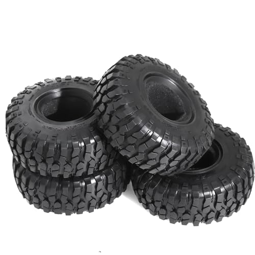 Qcbuegof Fernbedienungsmodell Gummi Autoversorgungen Beadlock Rad Schlamm Gelände Reifen Set Radreifen Abnehmbare Feine Auto Teile von Qcbuegof