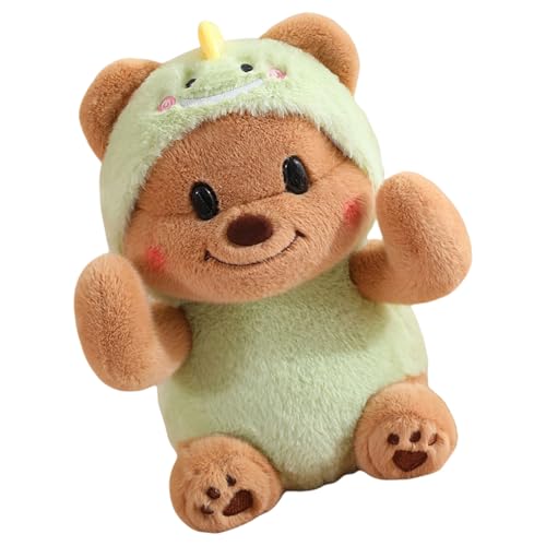 Qcbuegof Fun Bear Dolls Butter Gefülltes Spielzeug Umarmt Puppen Baumwolle Gefülltes Einsamkeit Komfort Spielzeug Für Mädchen Kleinkinder Kinderzimmer Ausgestopfte Tiere Für Teenager von Qcbuegof