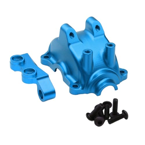 Qcbuegof Getriebekoffer Diff Abdeckungen Für Fernbedienung Crawler Car Metal Accessoires Für Spielzeugauto Sammlergetriebe Getriebeabdeckung von Qcbuegof