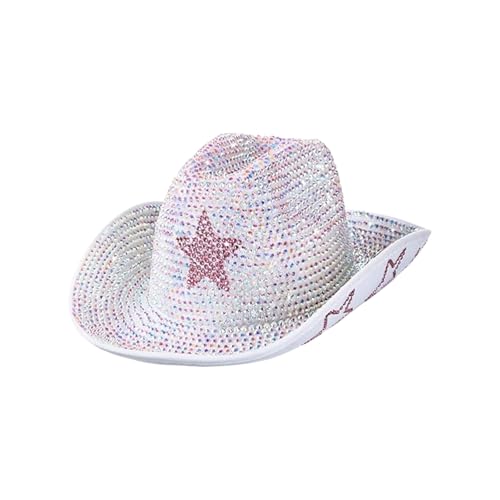 Qcbuegof Glitzernde Strasssteine Fedoras Für Erwachsene Schimmernde Sternmuster Top Caps Party Kostüm Kopfbedeckung Für Verschiedene Anlässe Outdoor Aktivität Qcbuegof Glitzernde Strasssteine Fedoras Für Erwachsene Schimmernde Sternmuster Top Caps Party Kostüm Kopfbedeckung Für Verschiedene Anlässe Outdoor Aktivität von Qcbuegof