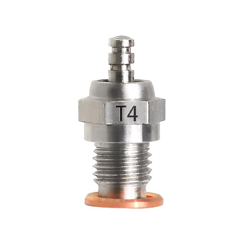 Qcbuegof Glow Plug Advanced Plugs Für Vier Striche Methanol Motoren Für Fernbedienungsmodellbegeisterte Hochleistungsmodell Motorstopfen von Qcbuegof