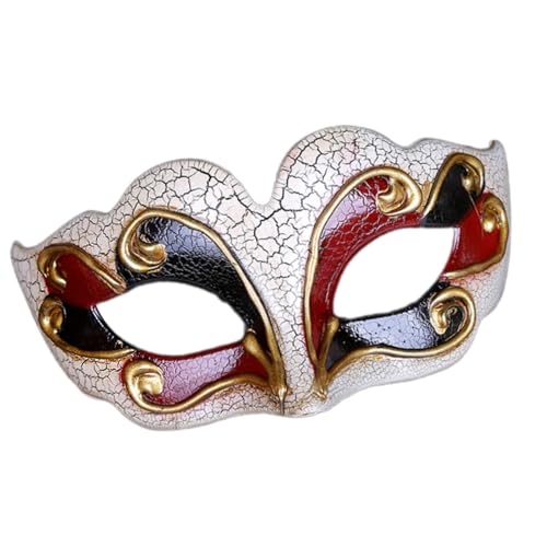 Qcbuegof Masquerade Eyemask Halloween Eyemask Halbe Gesichtsmaske Party Eyemask Für Frauen Männer Maskerade Proms Halloween Dress Up Half Face Maske Qcbuegof Masquerade Eyemask Halloween Eyemask Halbe Gesichtsmaske Party Eyemask Für Frauen Männer Maskerade Proms Halloween Dress Up Half Face Maske von Qcbuegof