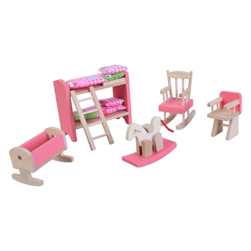 Qcbuegof Miniaturmöbelmodell Zubehör Rollenspiel Möbel Für Wohnzimmer/Küche/Esszimmer Puppen Haus Miniatur Holzmöbel Qcbuegof Miniaturmöbelmodell Zubehör Rollenspiel Möbel Für Wohnzimmer/Küche/Esszimmer Puppen Haus Miniatur Holzmöbel von Qcbuegof
