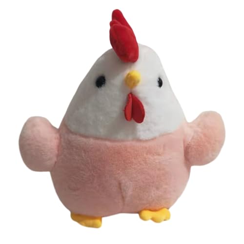 Qcbuegof Plüsch Chicken Toy Like Animal Easters Day Festival Thema Stoffed Chick Toy Early Education Kids Korbfüller Stofftiere Hühnchen Spielzeug von Qcbuegof