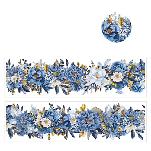 Qcbuegof Praktische Stabile 200 cm Blumenklebeband Tragbare Heimdekoration Zum Hinzufügen Von Natürlichen Schönheit Zu Glatten Gegenständen Verwenden Cuttable Blumenband von Qcbuegof
