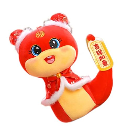 Qcbuegof Realistische Robuste PP Baumwollschlangenspielzeug Lebenselike Weichgefüllte Tiere In Mehreren Farbe Für Kinder Und Sammler Verwenden Neue Jahr Maskottchen von Qcbuegof